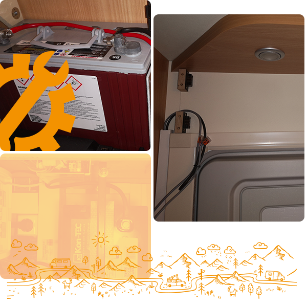 usługi serwisowe dla kamperów nowicamp kolarz zdjęć